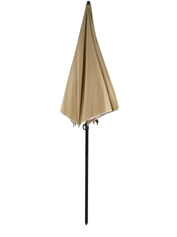 VCM  Sonnenschirm 160 cm Strandschirm Schirm UV-Schutz in Beige