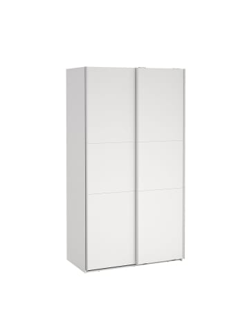 ebuy24 Schiebetürenschrank Como (2-türig) Weiß 119 x 67 cm