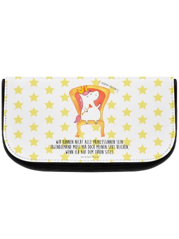 Mr. & Mrs. Panda Kulturtasche Einhorn Prinzessin mit Spruch in Weiß