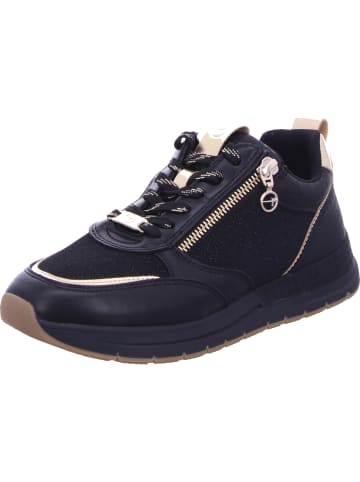 Tamaris Schnürhalbschuh in schwarz