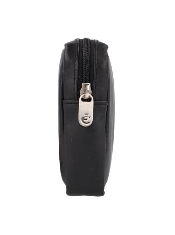 Esquire Eco Gürteltasche Leder 13 cm in black