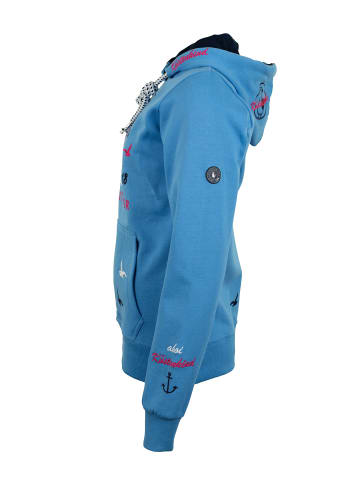 SCHIETWETTER Hoodie Finja Flüstertüte in jeans