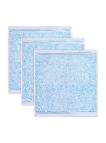 Möve Seiftuch Superwuschel 3er-Pack in aquamarine