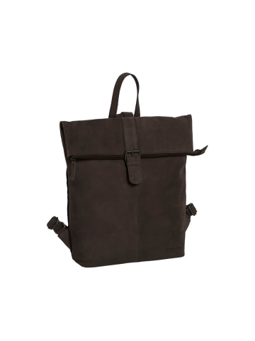 Daniel Ray DRL25.1221 Arvada Kurier-RS Schloß BUSINESSRUCKSACK dunkelbraun