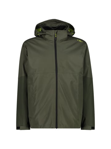 Campagnolo MAN JACKET ZIP HOOD DETACHABLE INN.JACKET in Oliv106