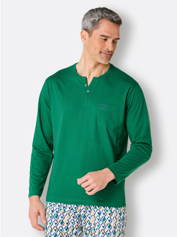 WITT WEIDEN Schlafanzug-Shirt in grün