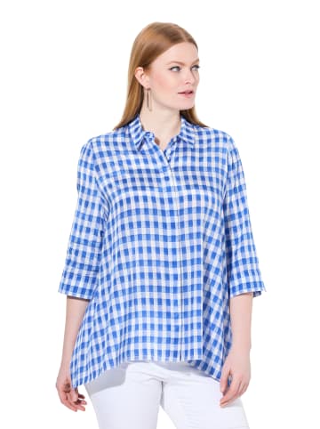 Ulla Popken Hemdbluse in schneeweiß