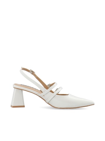 Bianco Pumps in OffWhitePatent1