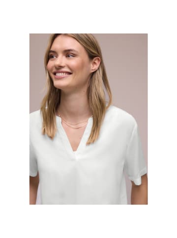 Street One Halbarmbluse in off white