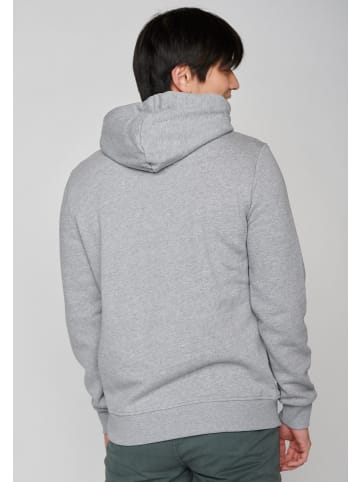 GreenBomb Hoodie Bike Sunset Stripes in Heidekraut Grau