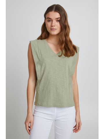 b.young Shirttop BYTELLA V NECK TSHIRT -20811283  Shirttop mit V-Ausschnitt in Grün