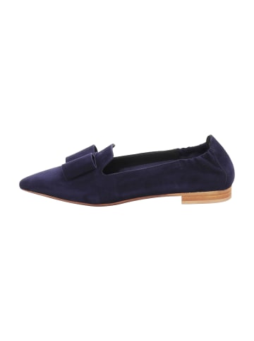Donna Carolina Elegante Ballerinas in Blau