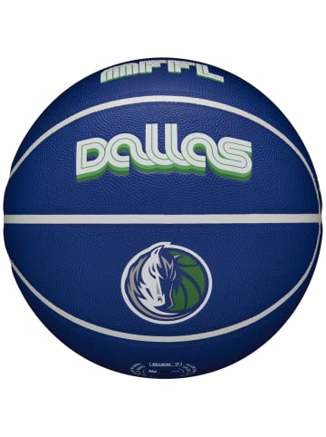 Wilson Wilson NBA Team City Collector Dallas Mavericks Ball in Blau