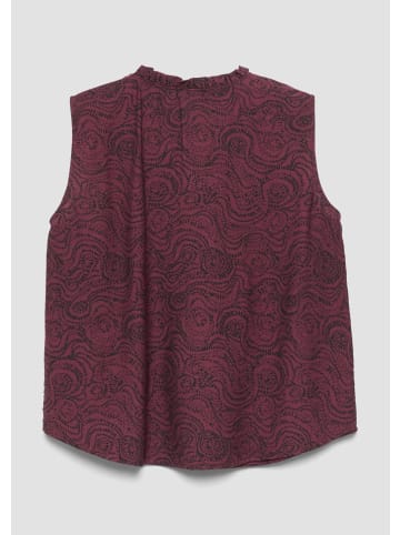 QS Bluse in 49A0_bordeaux