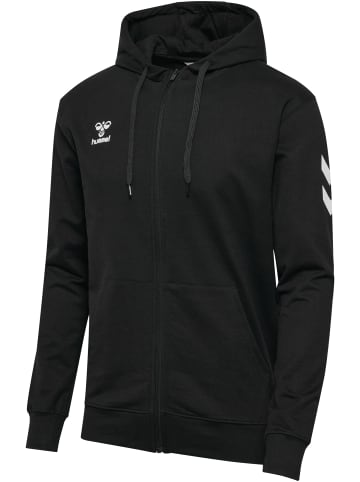 Hummel Reißverschluss Kapuzenpullover Hmlgo Herren in BLACK