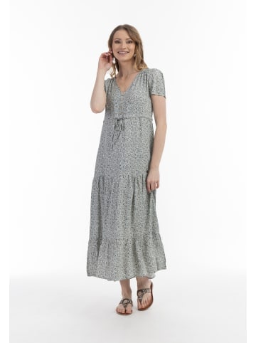 usha FESTIVAL Damen Kleid in Wollweiss Mehrfarbig
