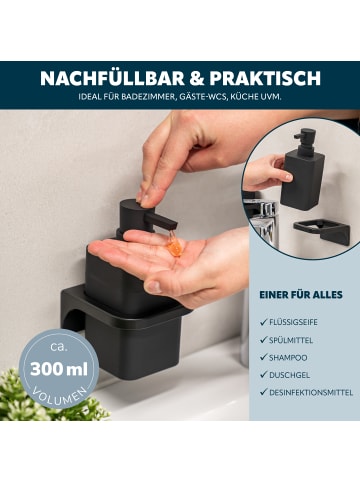 bremermann 2tlg. - Bad-Accessoires -Set SAVONA Softtouch, eckig