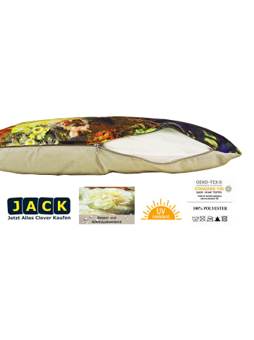 JACK Outdoor Dekokissen Motiv 30x50cm inkl. Füllung Blumenzauber