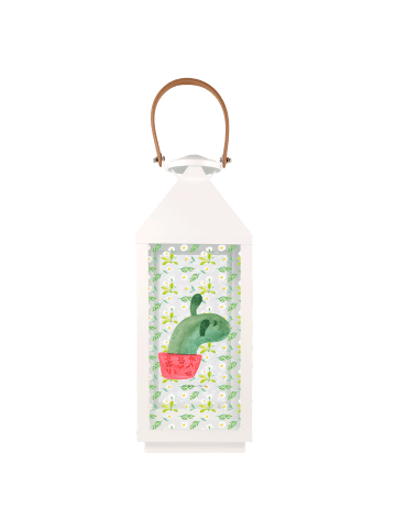 Mr. & Mrs. Panda Windlicht Kaktus Mama ohne Spruch in Transparent