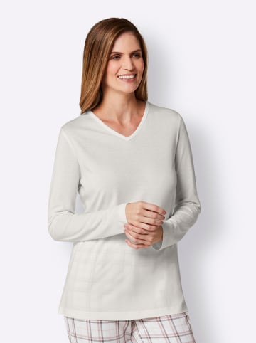 WITT WEIDEN Schlafanzug-Shirt in ecru