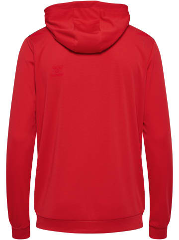 Hummel Hummel Zip Kapuzenpullover Hmlauthentic Multisport Herren Atmungsaktiv in TRUE RED