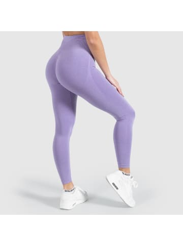 SMILODOX Leggings Amaze Scrunch Pro in Lila Melange