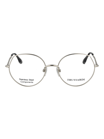 Trussardi Frauen Optische Fassungen Rund Silber