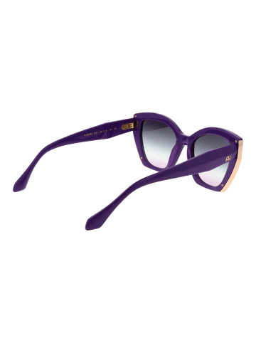 Ana Hickmann Frauen Sonnenbrille Katzenauge Lila