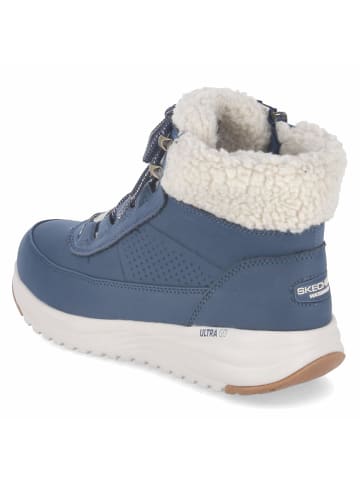Skechers Schnürstiefel in blau