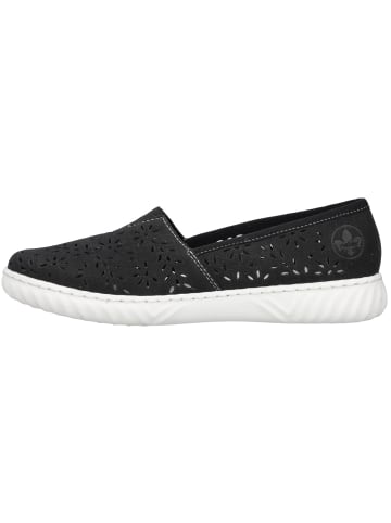 rieker Slipper N0955 in schwarz