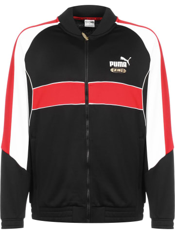 Puma Trainingsjacken in white/red