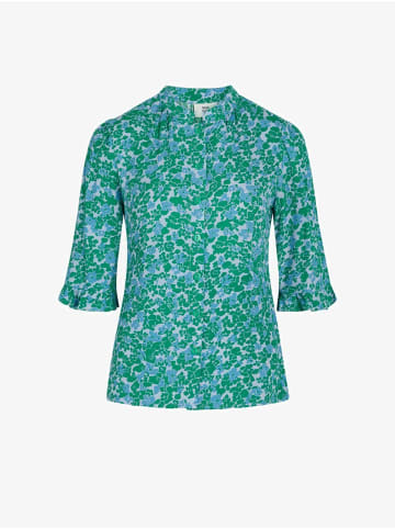 Noa Noa Hemd BellaNN in Print Blue/Green