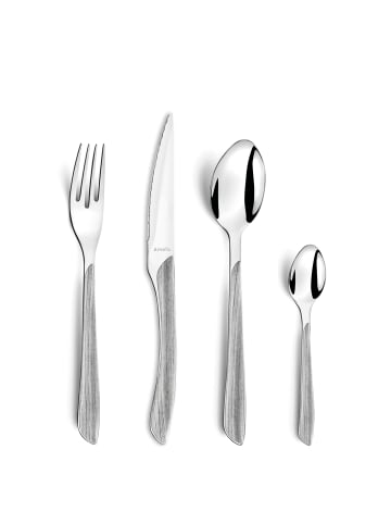Amefa 24-tlg. Besteckset ECLAT NATURE in grau