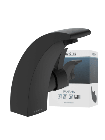 Franz Joseph Schütte PANAMA Waschtischarmatur, Schwarz matt