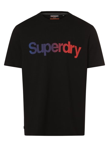 Superdry T-Shirt in schwarz