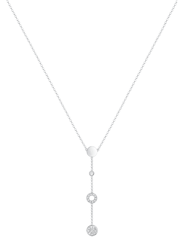 Elli Halskette 925 Sterling Silber Kreis in Silber