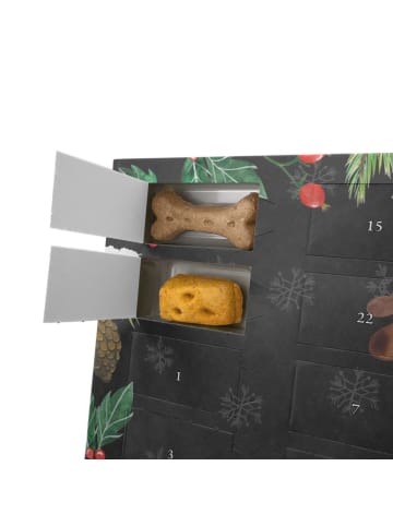 Mr. & Mrs. Panda Hunde Adventskalender Hund Keks mit Spruch in Kreidetafel