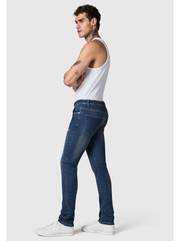 PEAK TIME  Slim-fit-Jeans München in Middle Blue