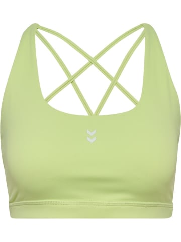 Hummel Sport-BH "Hiit Impact Strap Bra" in Grün