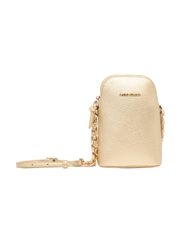 Carlo Colucci Umhängetasche Delai in Gold