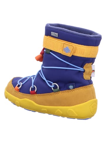 Affenzahn Jungen Stiefel Vegan Snowy Tukan in Blau