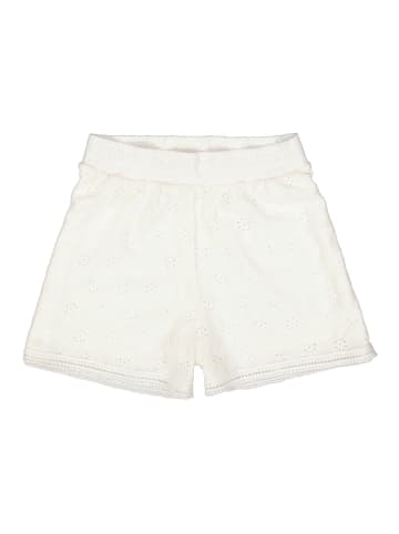 Garcia Shorts mit Stickerei in off white