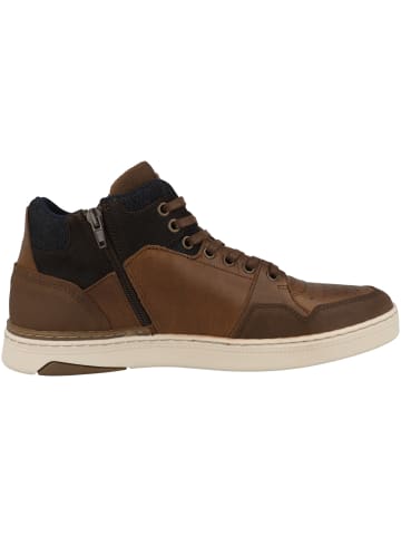 Bullboxer Sneaker mid 887P51789B in hellbraun