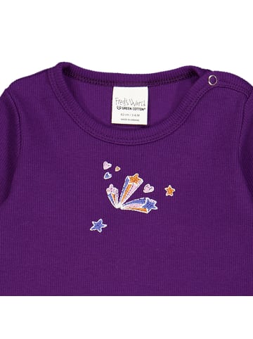 Fred´s World by GREEN COTTON Langarmshirt 1512103200 in lila
