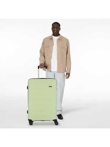 D&N Travel Line 4100 4 Rollen Trolley L 74 cm in lime green