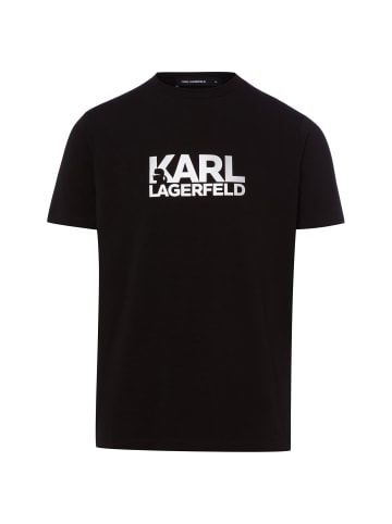 Karl Lagerfeld T-Shirt in schwarz silber - 0003