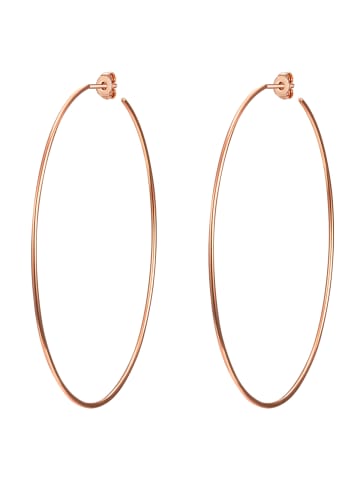 Creolen aus Sterling Silber in roségold
