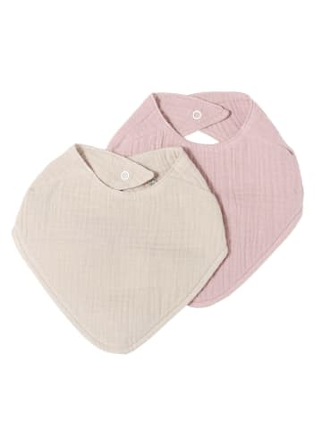 nordic coast company  Lätzchen-Set Musselin und Dreiecktuch 2 in 1