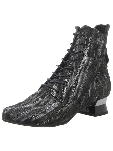 SIMEN Schnürstiefelette in metall