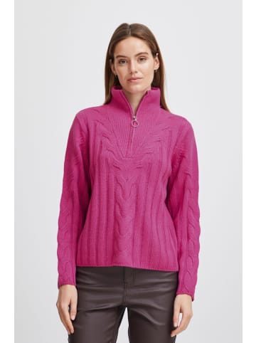b.young Troyer BYOTINKA HALFZIP JUMPER - 20813528 in pink